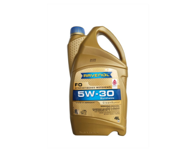 RAVENOL FO SAE 5W-30 A5/B5 SL/CF 4л Синтетическое моторное масло 4014835722699