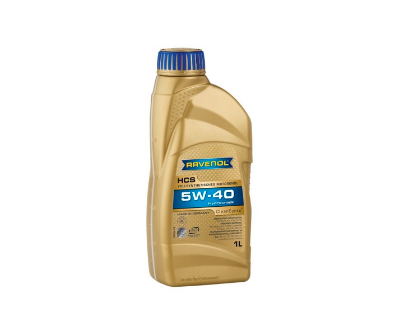 RAVENOL HCS  5W-40 A3/B4 SN/CF 1л Синтетическое гидрокрекинговое масло 4014835723917