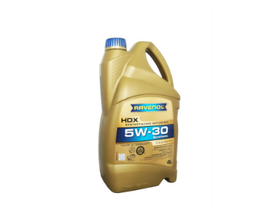 RAVENOL HDX 5W-30 SP GF-6 4л Синтетическое моторное масло 4014835858572