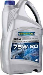 RAVENOL трансмиссионное масло RAVENOL PSA SAE 75W-80 (4л) 122210000401999 EAN:4014835734197