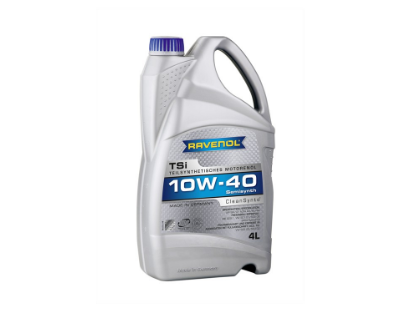 RAVENOL TSI 10W-40 A3/B4 SM/SN/CF 4л Полусинтетическое моторное масло 1112110004