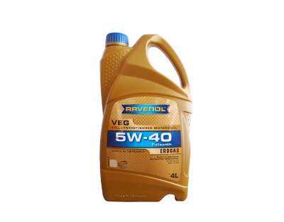 RAVENOL VEG  5W-40 A3/B4 SL/SM/CF 4л Синтетическое моторное масло 4014835848344 