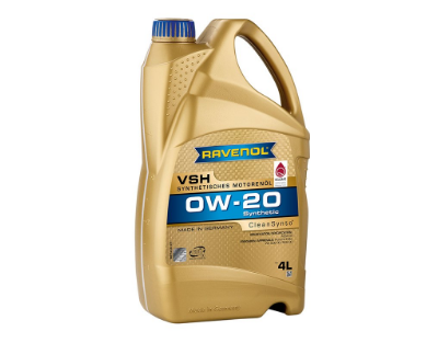 RAVENOL VSH  0W-20 C5 4л Синтетическое моторное масло 4014835873520