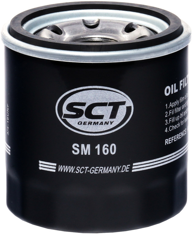 SCT Фильтр масляный SM160 OE:15601-87107 EAN:4036021016009