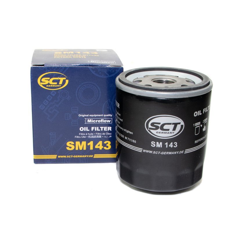 SCT Фильтр масляный TOYOTA/LEXUS  SM143 OEM:J9091520003,9091503005 EAN:4036021014302