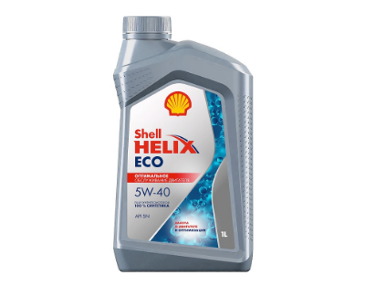 Shell Helix ECO 5W-40 SN/CF 1л Синтетическое моторное масло 550058242  