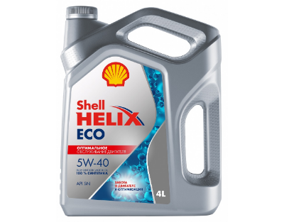 Shell Helix ECO 5W-40 SN/CF 4л Синтетическое моторное масло 550058241 