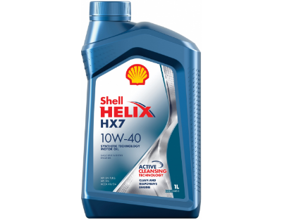 Shell Helix HX7 10W-40  A3/B3/B4 SN/SN-Plus 1л Полусинтетическое моторное масло 550051574 