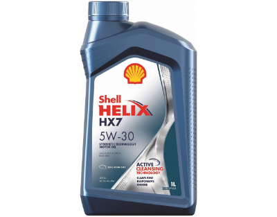 Shell Helix HX7 5W-30 A3/B3/B4 SN/CF/SL 1л Полусинтетическое моторное масло 550046376