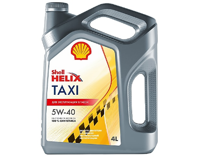 Shell Helix Taxi 5W-40 A3/B3/B4 SN/SN-Plus 4л Синтетическое моторное масло 550059420 