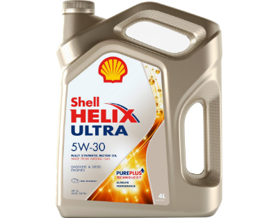 Shell Helix Ultra 5W-30 A3/B3/B4 SN/CF/SL 4л Синтетическое моторное масло 550046387