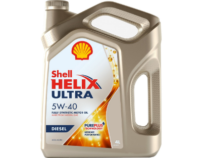 Shell Helix Ultra Diesel 5W-40 A3/B3/B4 CF 4лСинтетическое моторное масло 550046371 