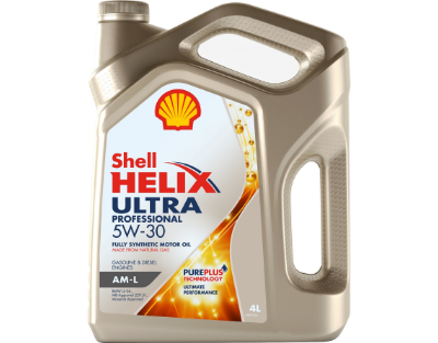 Shell Helix Ultra Professional AM-L 5W-30 C3 SN/CF 4л Синтетическое моторное масло 550046353