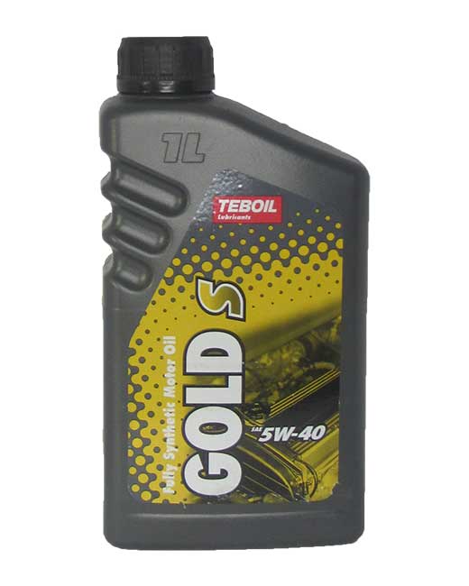 Teboil Gold S 5W‐40 A3/B3/B4 CF/SL 1л Синтетическое моторное масло 19022 