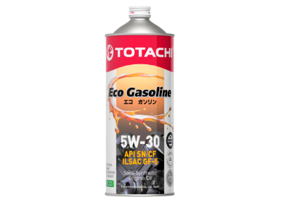 TOTACHI ECO GASOLINE 5W30 SN/CF/RC GF-5  1л Полусинтетическое моторное масло 10801