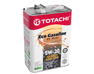 TOTACHI ECO GASOLINE 5W30 SN/CF/RC GF-5  4л Полусинтетическое моторное масло 10804