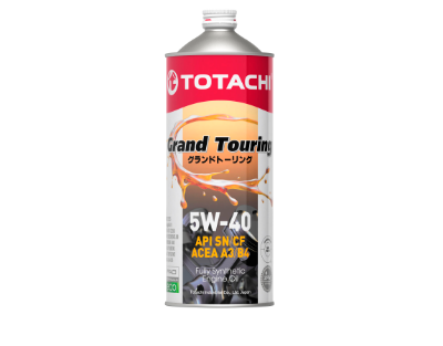 TOTACHI Grand Touring 5W40 A3/B4 SN/CF 1л Синтетическое моторное масло 11901 