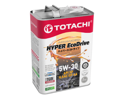 TOTACHI Hyper Ecodrive 5W30 SP GF-6A 4л Синтетическое моторное масло E0304 