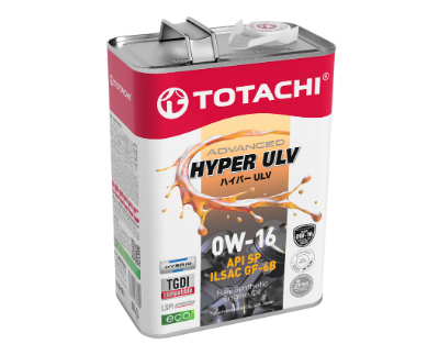 TOTACHI Hyper ULV 0W16 SP GF-6B 4л Синтетическое моторное масло E0004 