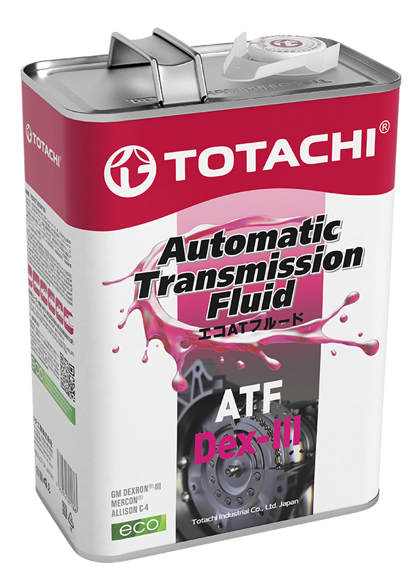 TOTACHI Масло трансмиссионное ATF Dex-III (class) 4л 20704 EAN:4562374691186