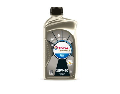 TOTAL QUARTZ 7000 ENERGY 10W-40 A3/B4 SN/CF 1л Полусинтетическое моторное масло 214112  