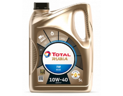 TOTAL RUBIA TIR 8600 10W-40 E4/E7 CF 5л Полусинтетическое моторное масло 213670 