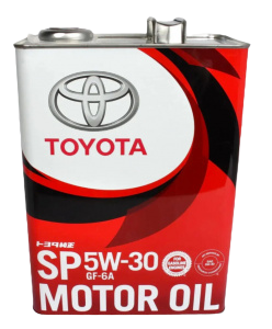 Toyota 5W-30 SP GF-6A 1л Синтетическое моторное масло для бензиновых двигателей 0888013705 EAN: 4986096101240