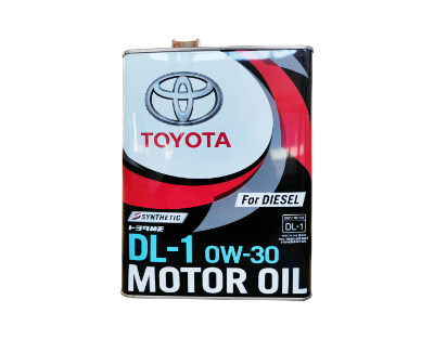 TOYOTA DIESEL OIL DL-1 0W-30 4л Синтетическое моторное масло 0888302905