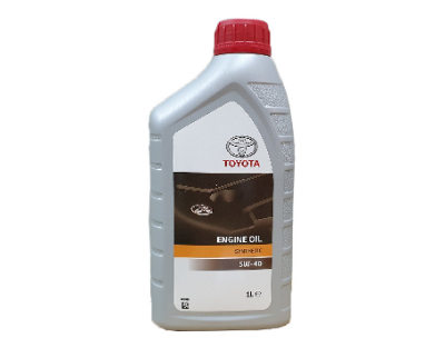 TOYOTA ENGINE OIL SYNTHETIC 5W-40 A3/B3/B4 SL/CF 1л Синтетическое моторное масло 0888080376GO 