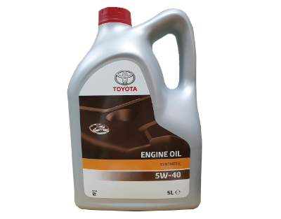 TOYOTA ENGINE OIL SYNTHETIC 5W-40 A3/B3/B4 SL/CF 5л Синтетическое моторное масло 0888080375GO 