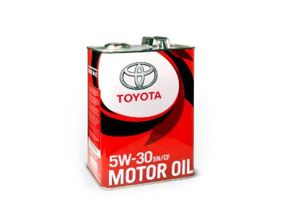 TOYOTA MOTOR OIL 5W-30 SN/CF 4л Синтетическое моторное масло 0888083944