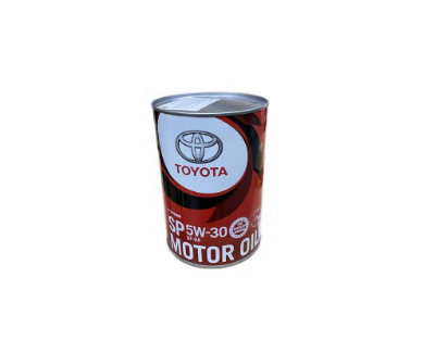 TOYOTA MOTOR OIL 5W-30 SP GF-6A 1л Синтетическое моторное масло 0888013706